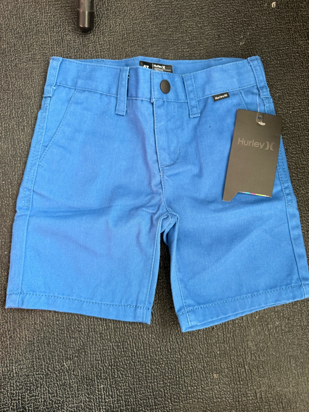 Hurley Boy’s Electric Blue Flat Front Shorts